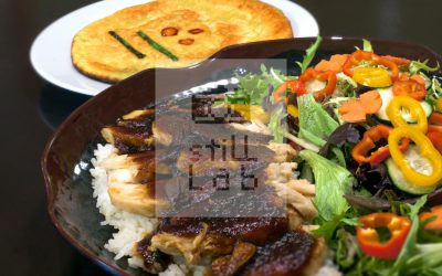 Chicken Teriyaki with Pancake